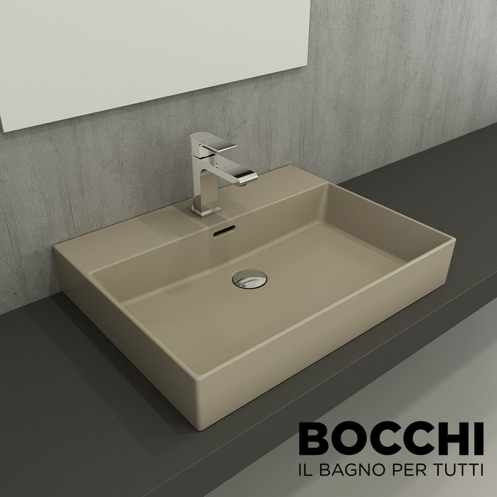 BOCCHİ Milano Lavabo 60 cm Mat Kaşmir