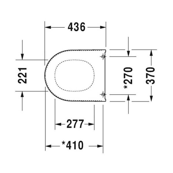 Duravit Starck 3 Klozet Kapağı