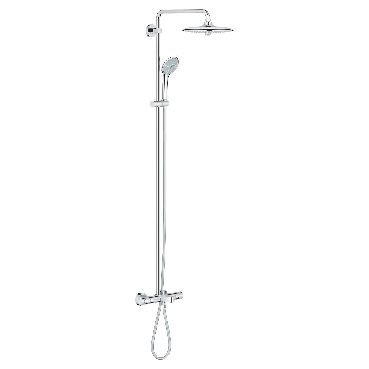 Grohe Euphoria System 260 Duvara Monte Termostatik Banyo Bataryalı Duş Seti