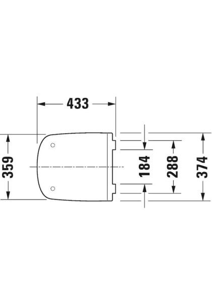 Duravit  Durastyle Yavaş Kapanır Klozet Kapağı