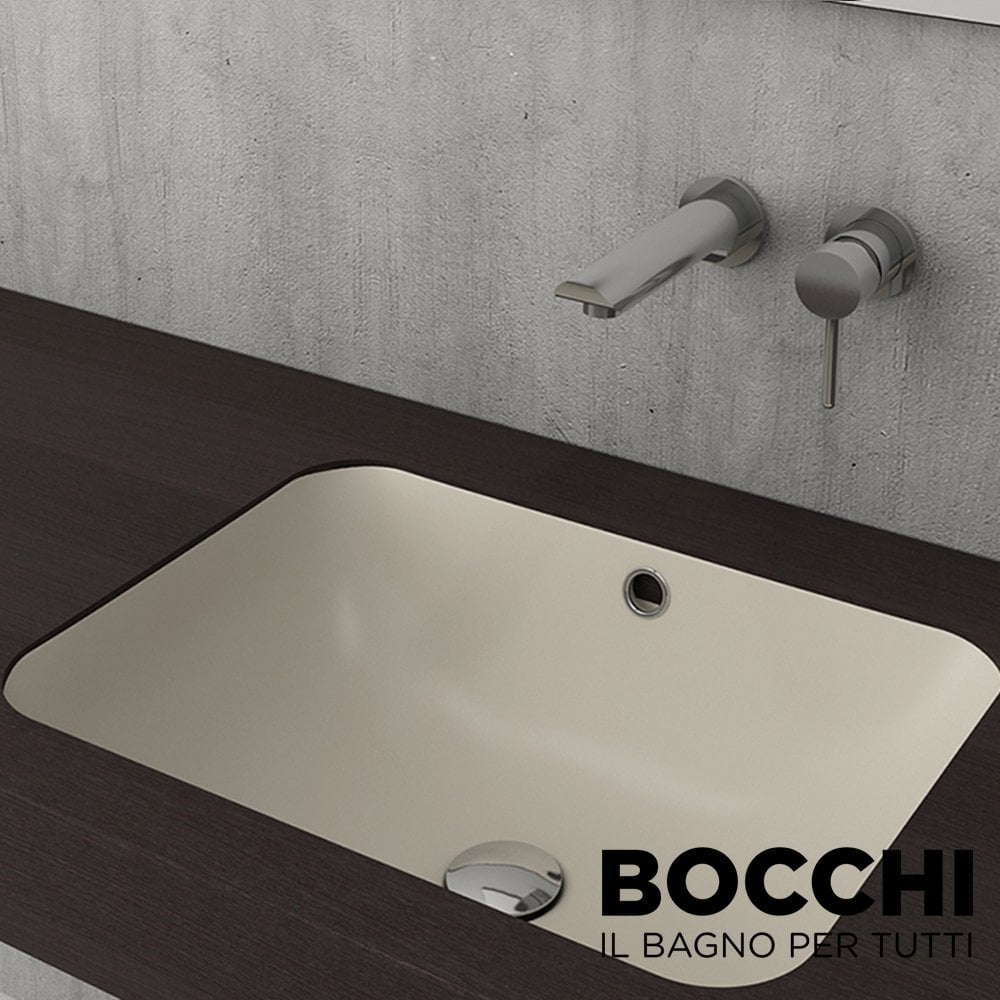 BOCCHİ Scala Tezgahaltı Lavabo 55 cm Mat Yasemin