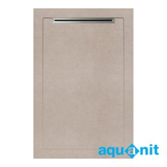 AQUANİT 80x120 Arc Vizon Porselen Duş Karosu