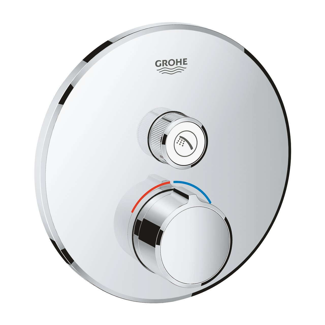 Grohe Grohtherm SmartControl Tek Valfli Akış Kontrollü Ankastre duş bataryası
