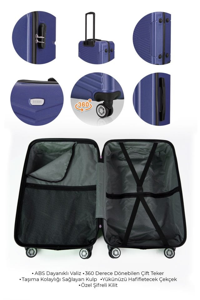 Redro Ross (Büyük ve Orta)  Abs 2`li Set Saks