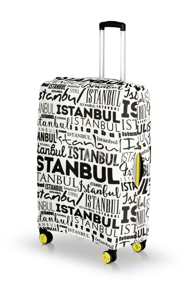 Valiz Kılıfı Bavul Koruyucu 3'lü Set (İstanbul)