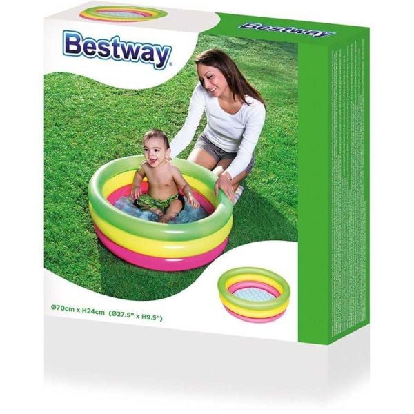 Bestway 51128 Çocuk Bebek Şişme Havuz 70 cm Çap