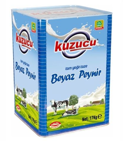 17 kg Taze Tam Yağlı Beyaz Peynir