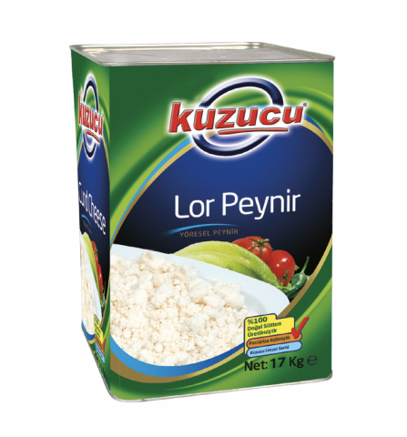 17 kg Lor Peyniri Teneke