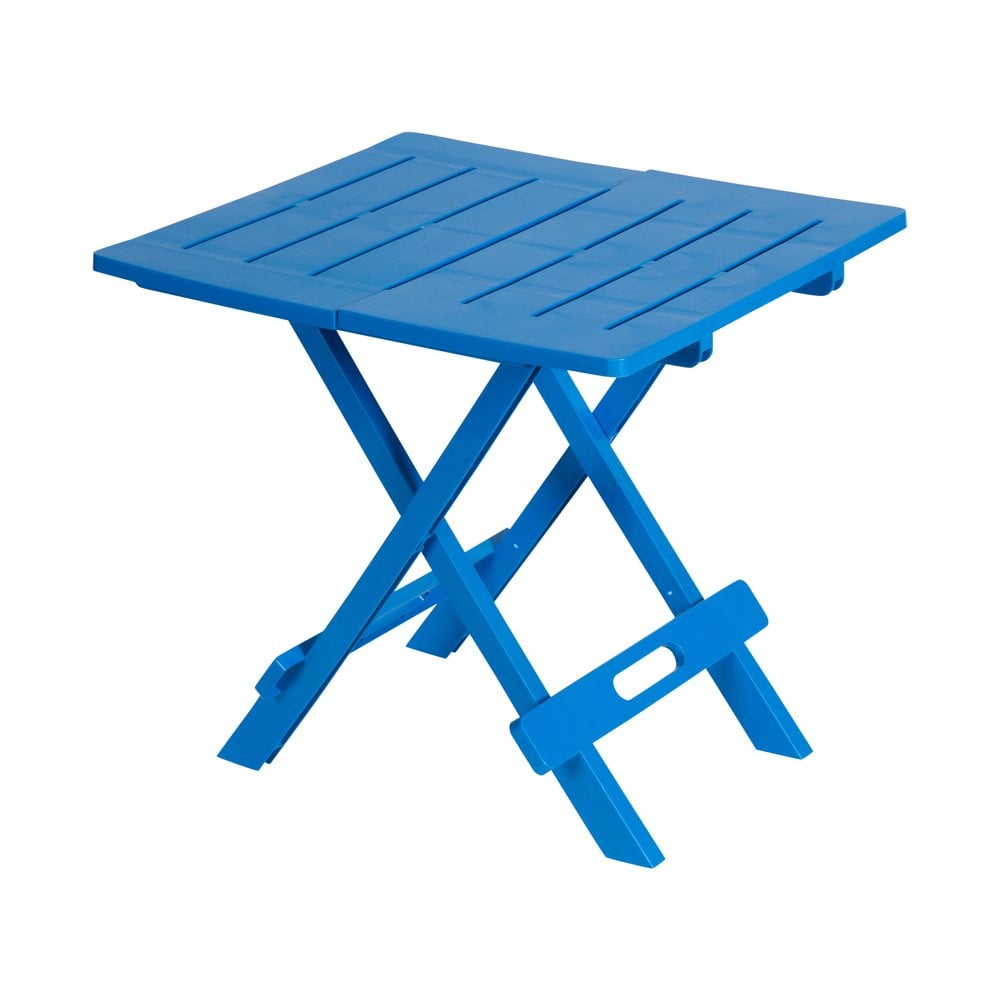 Plastik Katlanır Piknik Masası (Mavi)