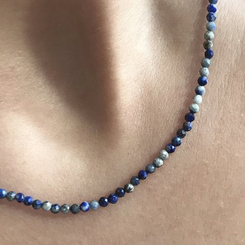 Lapis Lazuli Minimal Kolye