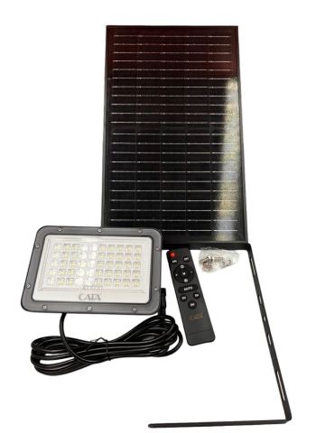 200W Kumandalı  Led Solar Projektör CT-4649 Cata