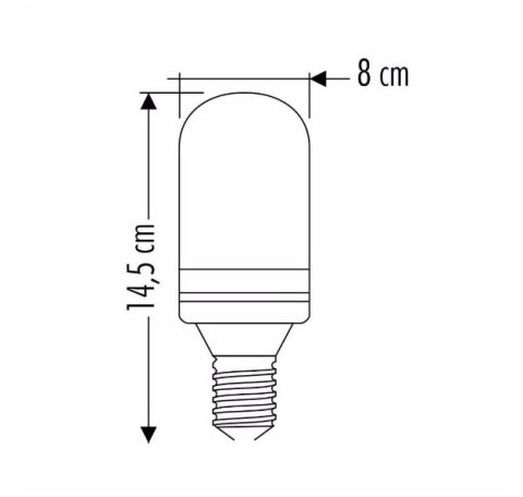 Cata Ct-4059 4w Alevli Led Ampul Amber Renk