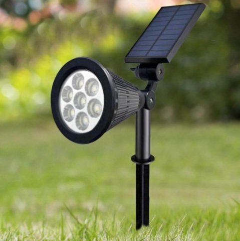 7 W Led Solar Bahçe Armatürü CT-7310 Cata Amber Renk