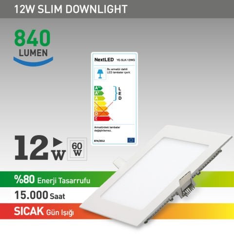 Next-NextStar 12W-Slk Gunısıgı Led Slım Ampul