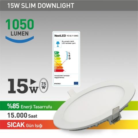 Next-NextStar 15W-Sly Gunısıgı Led Slım Ampul