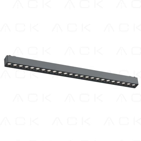 ACK 24W Slım Magnet Ray Armatürü Lensli 44,5Cm 3000K Ip20 AD45-02401