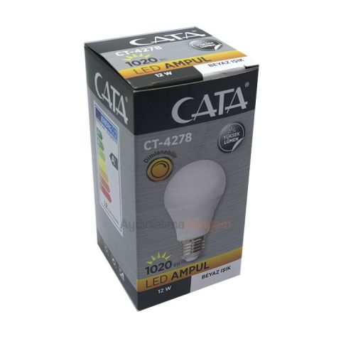 Ct-4278 Cata 12w Dimlenebilir Led Ampul Günışığı Renk