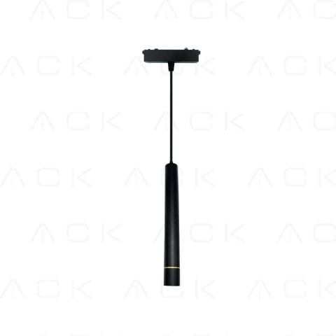 ACK 12W Slım Magnet Ray Armatür Sarkıt Ø4*H30Cm  3000K Ip20 AD45-08201