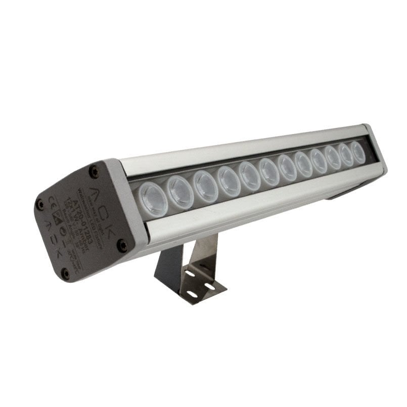 ACK 12X1W Amber Ip65 36Cm Led Wallwasher AT20-01283