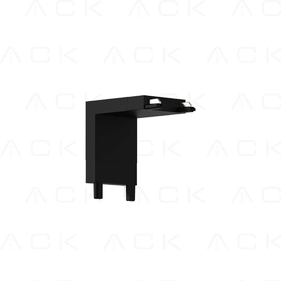 ACK Slım Magnet Ray 90° Dikey Bağlantı Aparatı Sıvaüstü AD45-97200