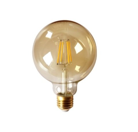 Cata 6w Rustik G95 Glop Led Ampul CT-4286 Amber Renk