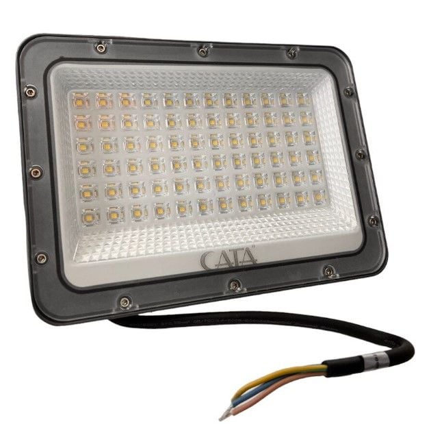 Cata 100W Slim Led Projektör Beyaz Işık