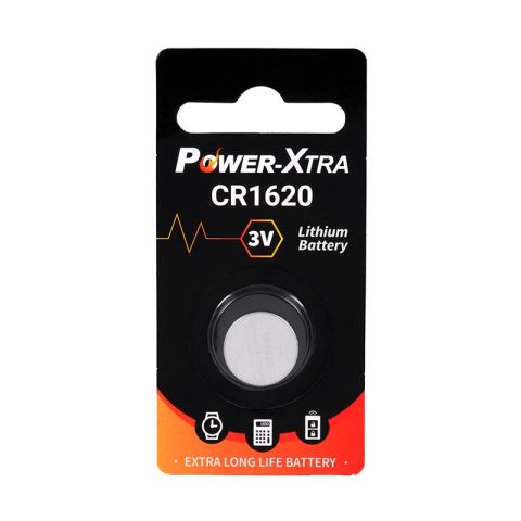 PowerXtra CR1620 3V Lithium Pil tekli Blister 900600503241