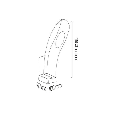 Goya Gy 6237 Siyah Kasa 10W 3000K Led Bahçe Armatür