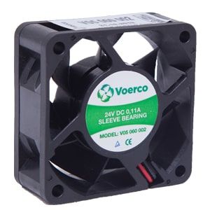 Çetinkaya Pano  60x60x25 Bilezikli 24V DC 0.11A 2.4W 4500 RPM 37 M3/H Kapasiteli Fan V05 060 002