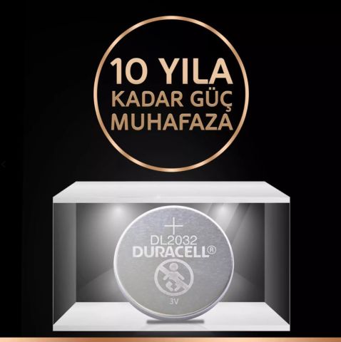 Duracell CR2032 3V Lityum Pil 5li 35503105