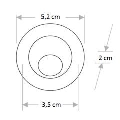 Cata 1w Hareketli Power Led Yıldız Spot CT-5268 - Beyaz Işık