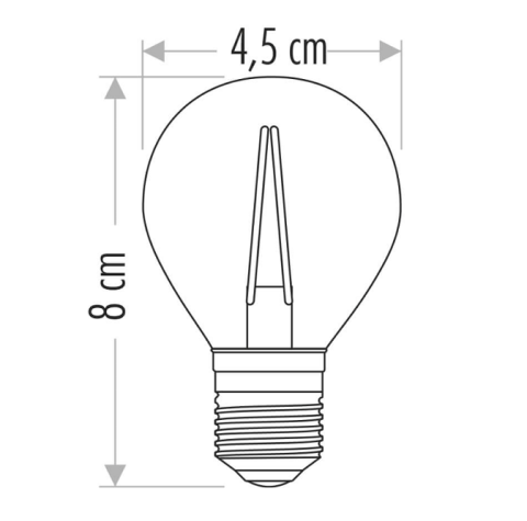 Cata 4 w Led Ampul E27 Duylu 2700K Günışığı Ct-4288