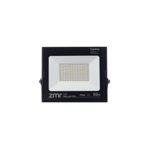 ZMR 50W Ultra Slim Led Projektör 6500K Beyaz