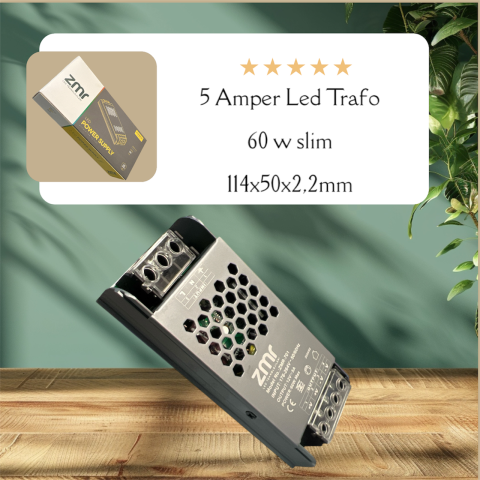 ZMR 5A 60W Slim Power Supply Trafo