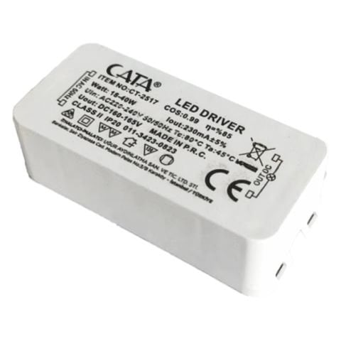 CATA CT 2517 18W-40W Slim Spot Driver Adaptörü