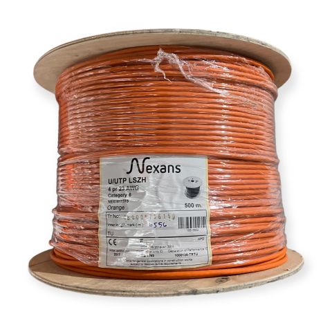 Nexans CAT6 HalogenFree (YANMAZ) (Bakır) Makara