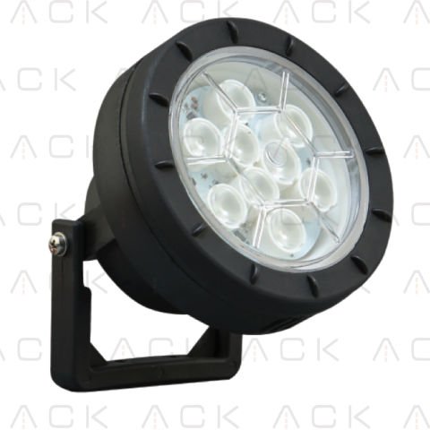 ACK 9W 3000K Led Havuz Armatürü Siyah AH08-00901