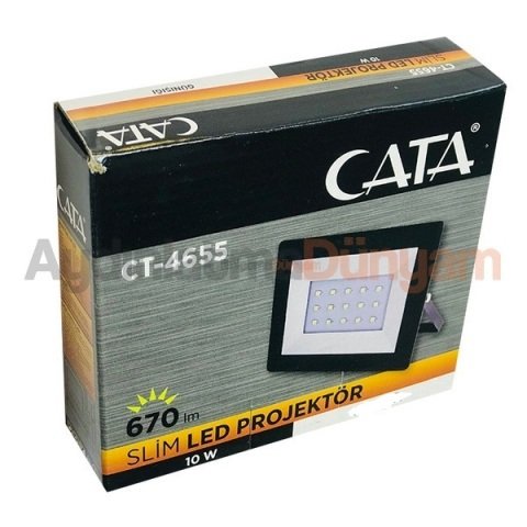 Cata 10 W Led Projektör CT-4655 Günışığı