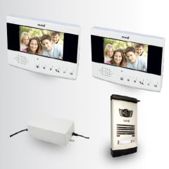 Nural 4,3 İnç Butonlu LCD Görüntülü Villa Kit 2 Şubeli