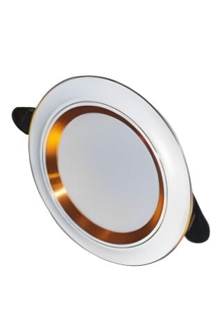 Cata Ct-5259 6W Zebra Led Armatür 3 Modlu Gold Kasa