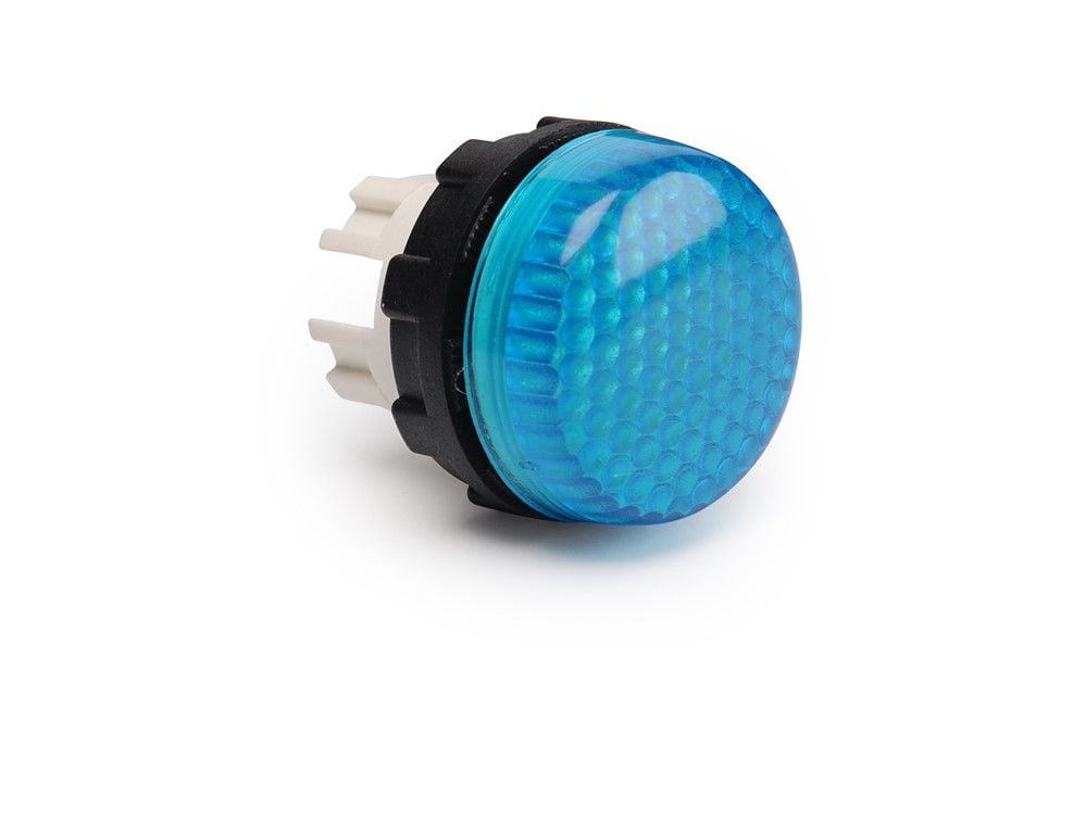 Emas Sinyal 22Mm 220V Korumalı Ledli Mavi - S222LM