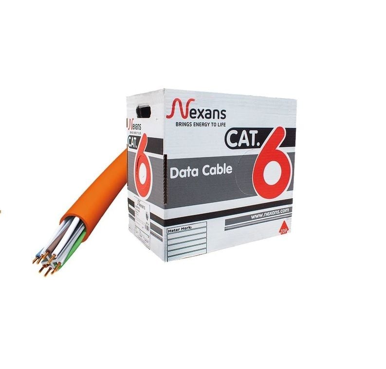 Nexans Cat6e Halogen Free LSZH 305mt Data Kablo