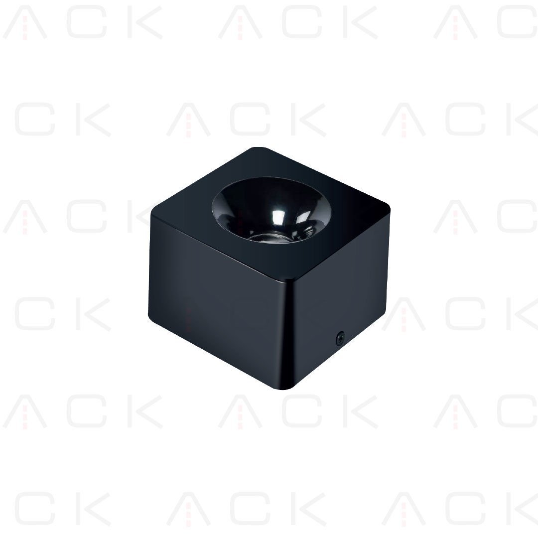 ACK Sıva Üstü Tavan Armatürü 1*10W 6500K Siyah AH12-01131