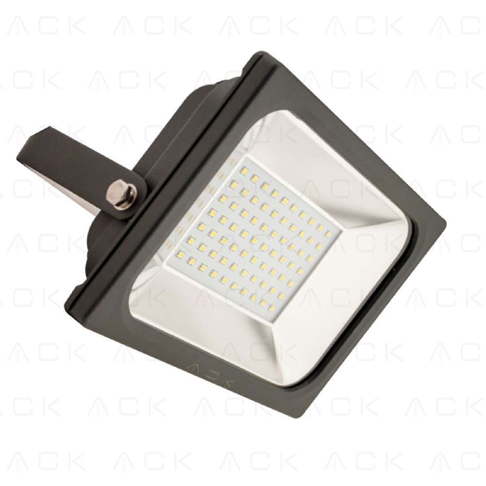 Ack 50W 24 Volt Siyah 6500K Ip65 Smd Led Projektör