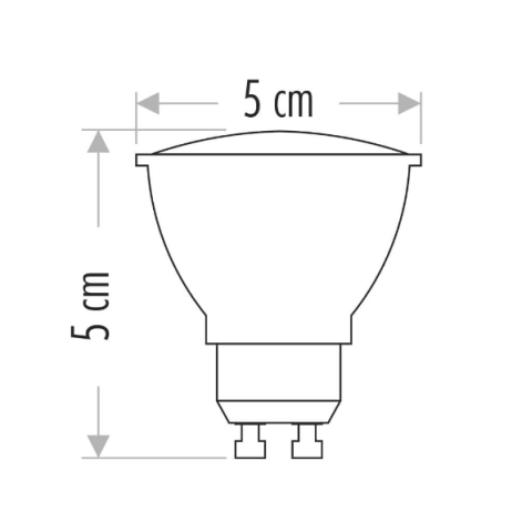 Cata Ct-4215 7w Led Ampul Gu10 4000 Kelvin