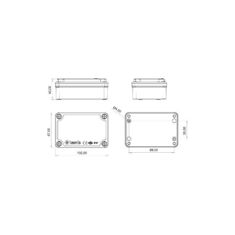 Bemis 65X100X40 Ip67 Exbb3-2113-1017