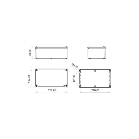 Bemis 130X230X90 Ip67 Exbb3-2133-1047