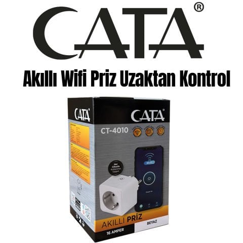 CATA CT-4010 Akıllı Wifi Priz Uzaktan Kontrol