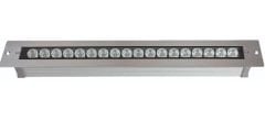 Wallwasher Led Duvar Aydınlatma Sıva Altı 50 cm 18 Watt Mavi Işık