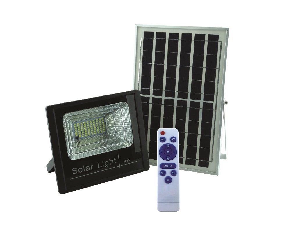 50W Kumandalı  Led Solar Projektör CT-4647 Cata